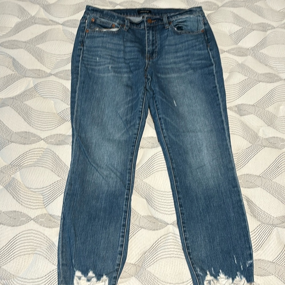Women’s J Crew jeans.